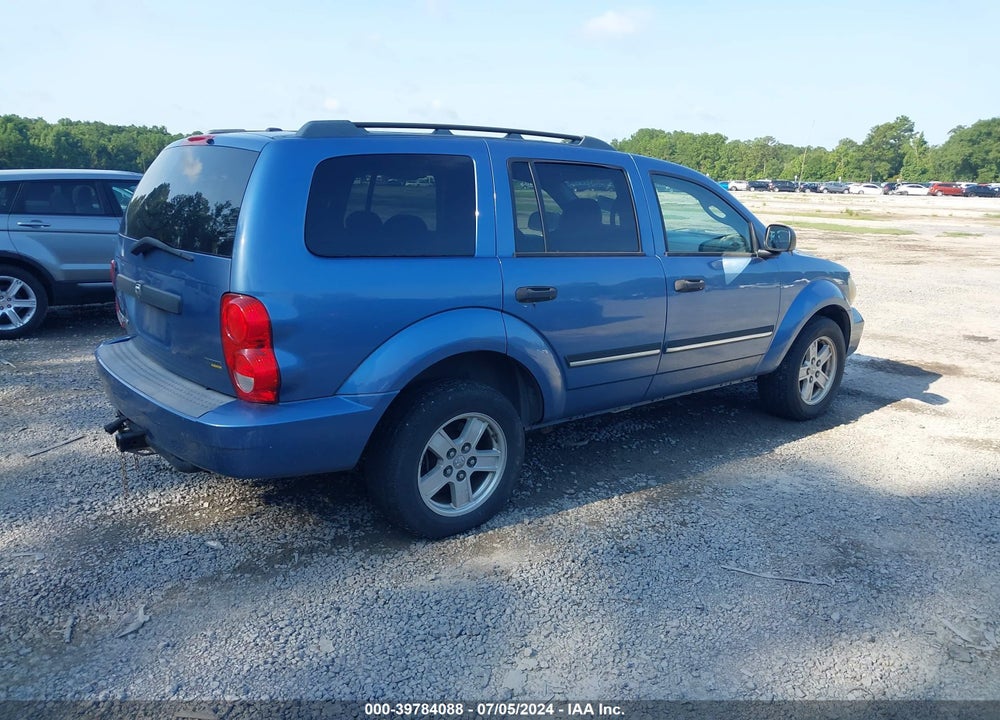 2007 DODGE DURANGO SLT VIN: 1D8HB48P57F576617