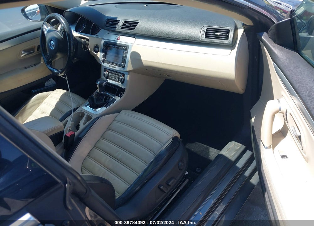 2010 VOLKSWAGEN CC LUXURY VIN: WVWHL7AN8AE524305