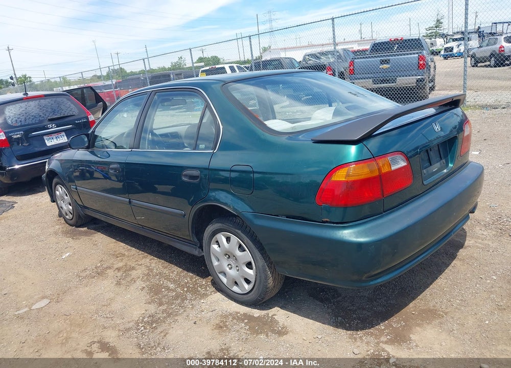 1999 HONDA CIVIC LX VIN: 1HGEJ6675XL043110