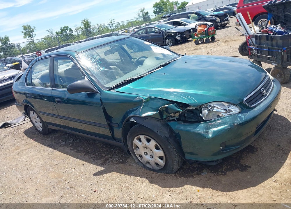 1999 HONDA CIVIC LX VIN: 1HGEJ6675XL043110
