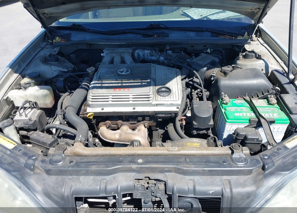 2001 LEXUS ES 300 VIN: JT8BF28G910321880