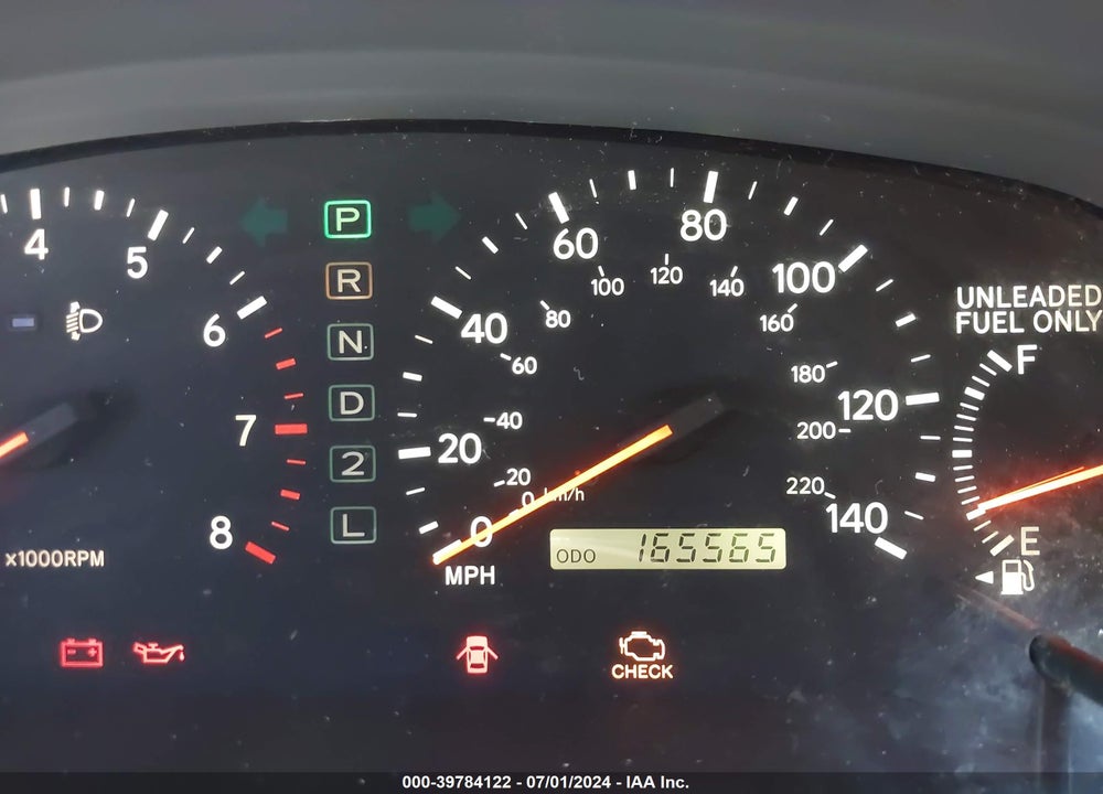 2001 LEXUS ES 300 VIN: JT8BF28G910321880