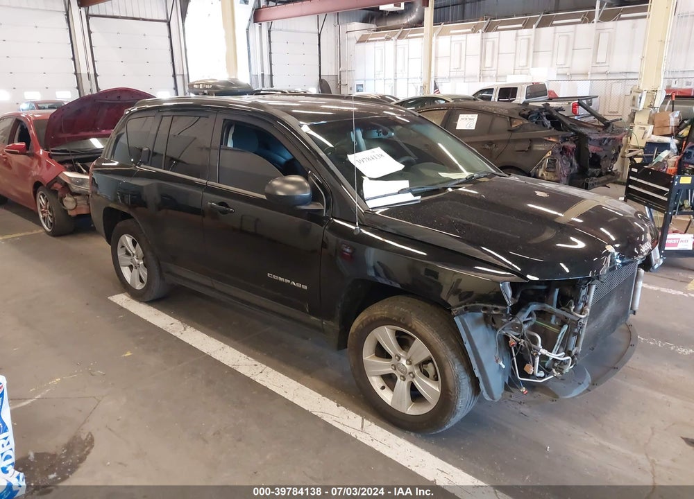 2014 JEEP COMPASS SPORT VIN: 1C4NJCBB6ED587064