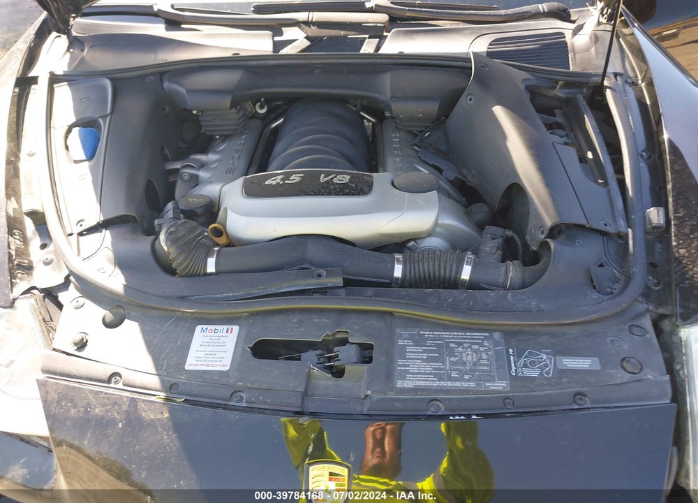 2004 PORSCHE CAYENNE S VIN: WP1AB29P74LA64369