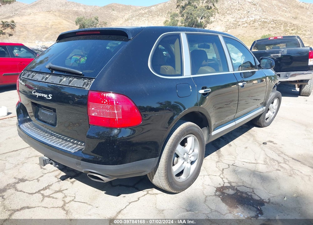 2004 PORSCHE CAYENNE S VIN: WP1AB29P74LA64369