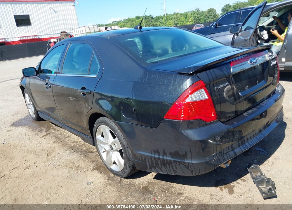 2012 FORD FUSION SPORT VIN: 3FAHP0KC4CR390262