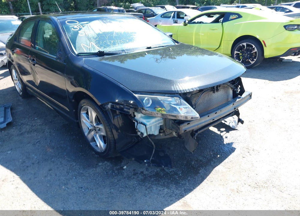 2012 FORD FUSION SPORT VIN: 3FAHP0KC4CR390262
