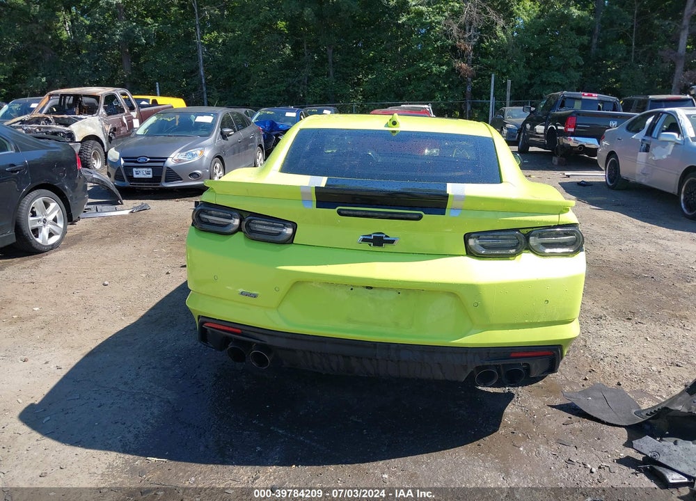 2020 CHEVROLET CAMARO RWD 2SS VIN: 1G1FH1R77L0145378