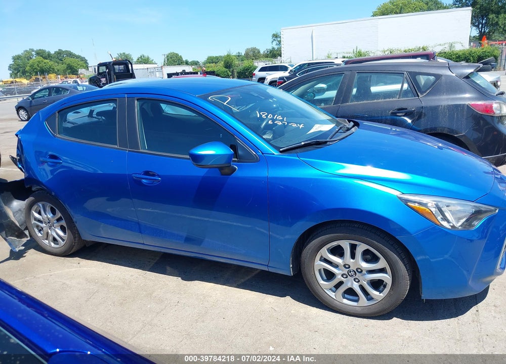 2017 TOYOTA YARIS IA VIN: 3MYDLBYV1HY180161