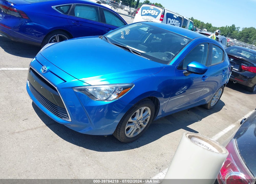 2017 TOYOTA YARIS IA VIN: 3MYDLBYV1HY180161