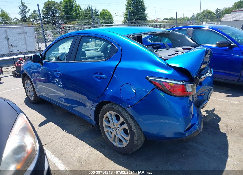 2017 TOYOTA YARIS IA VIN: 3MYDLBYV1HY180161