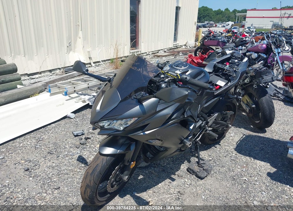 2022 KAWASAKI EX650 M VIN: ML5EXEM14NDA67845