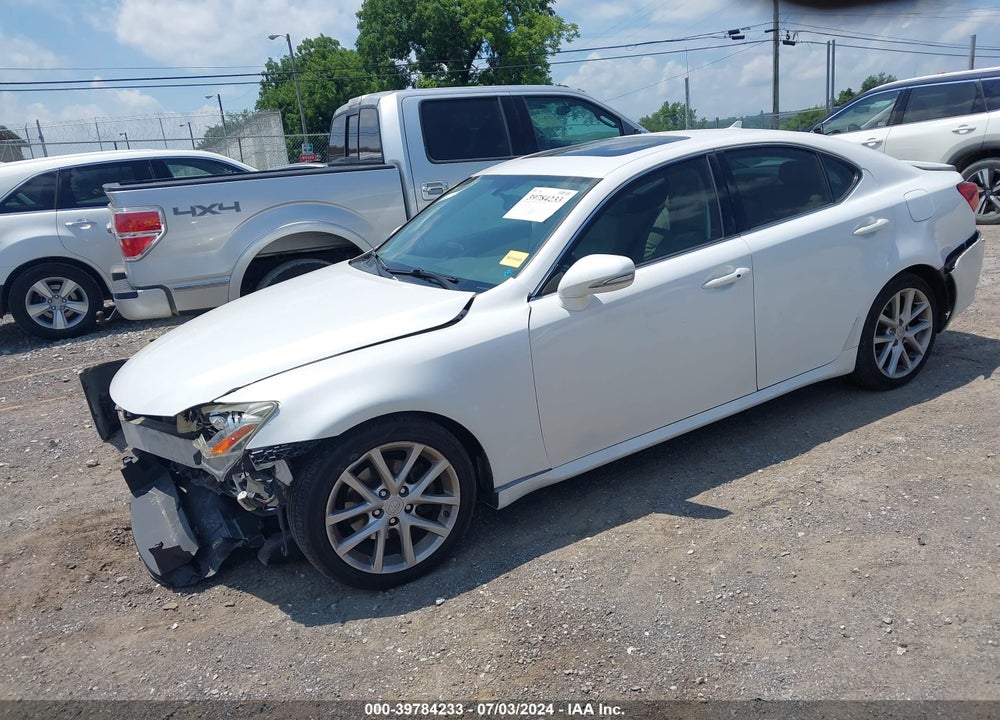 2011 LEXUS IS 250 VIN: JTHCF5C21B5050349