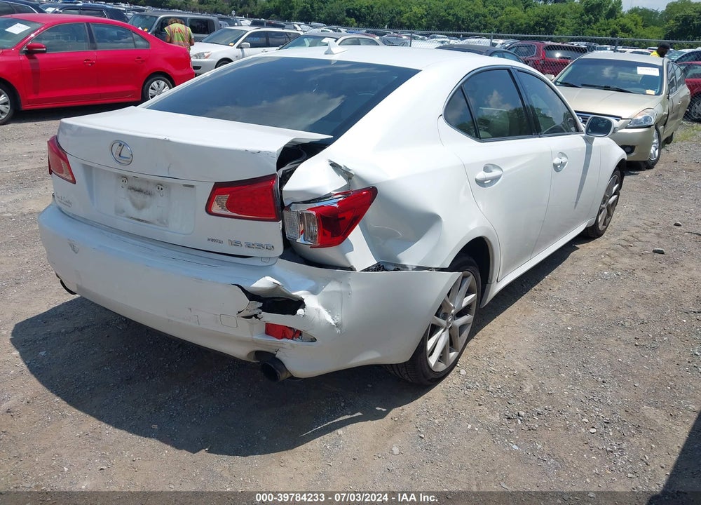 2011 LEXUS IS 250 VIN: JTHCF5C21B5050349