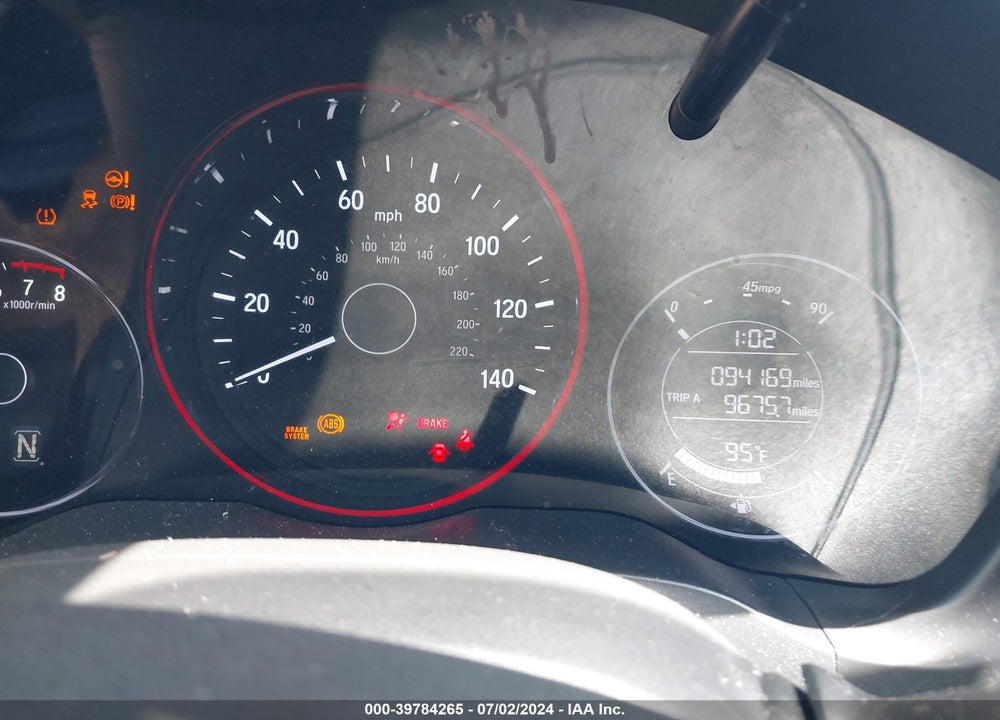 2017 HONDA HR-V LX VIN: 3CZRU6H39HM707212
