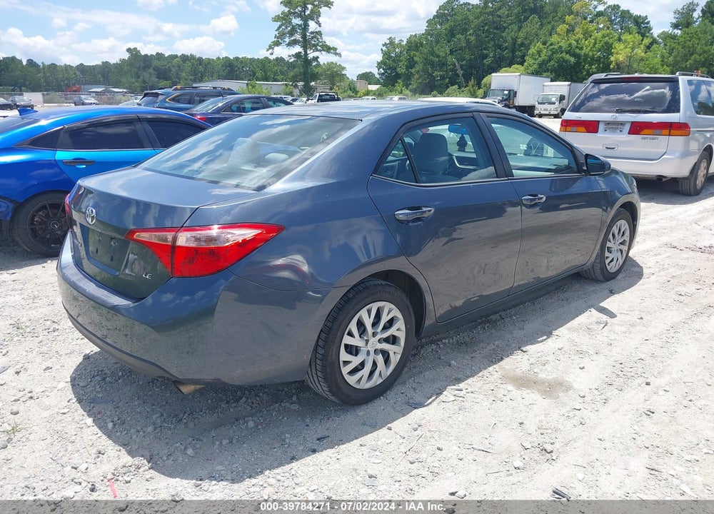 2017 TOYOTA COROLLA LE VIN: 2T1BURHE1HC934042