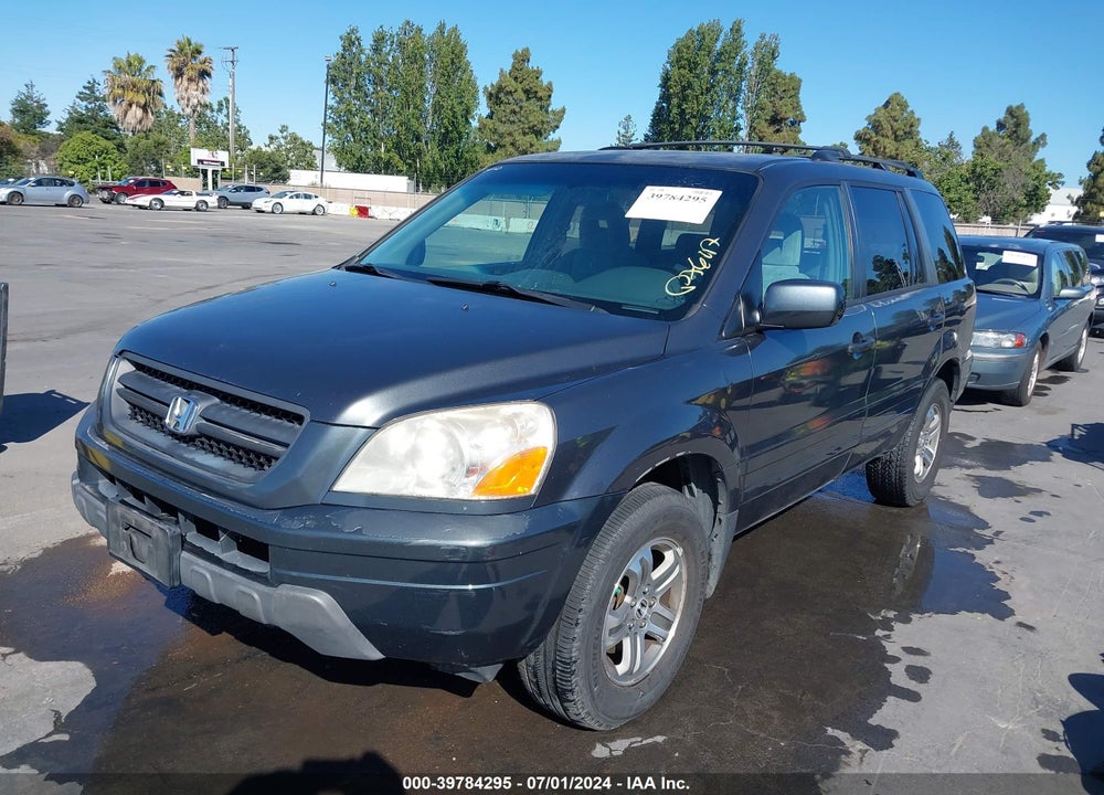 2004 HONDA PILOT EX VIN: 2HKYF18414H570600