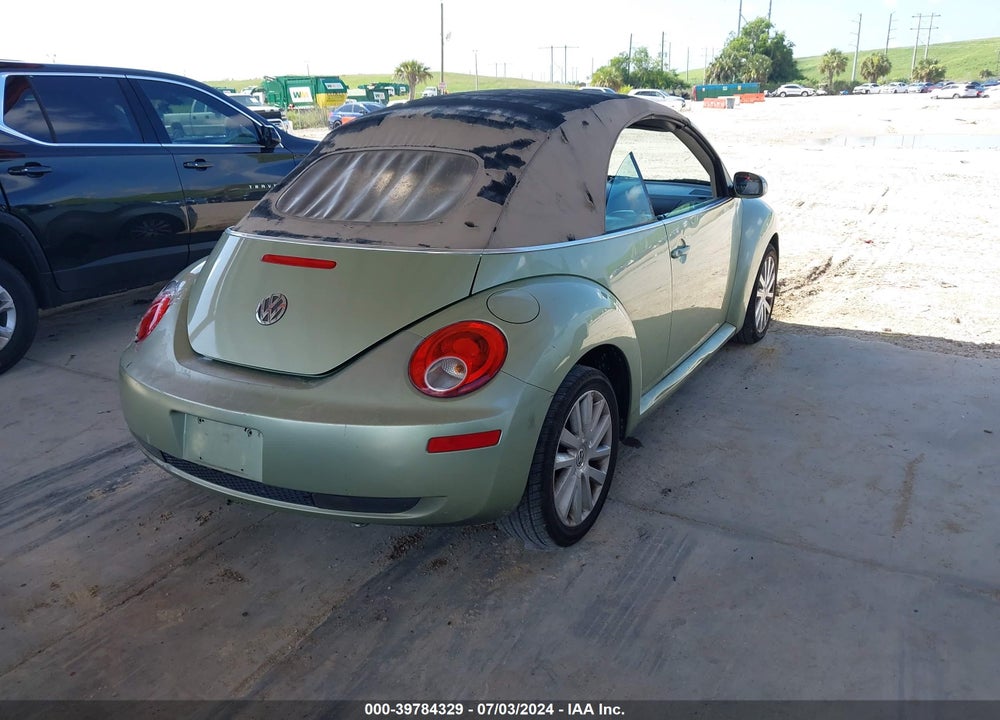2008 VOLKSWAGEN NEW BEETLE SE VIN: 3VWRF31Y98M402259