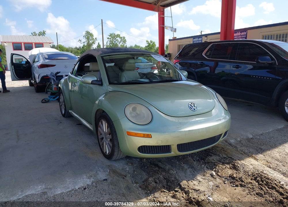 2008 VOLKSWAGEN NEW BEETLE SE VIN: 3VWRF31Y98M402259