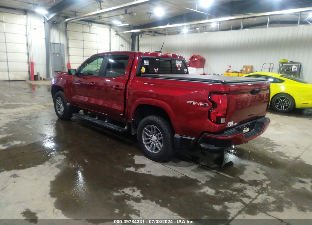 2023 CHEVROLET COLORADO 4WD SHORT BOX LT VIN: 1GCPTCEK0P1199914