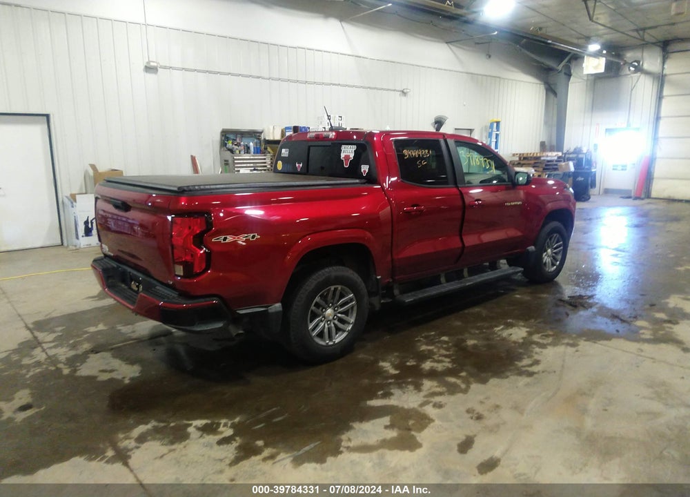 2023 CHEVROLET COLORADO 4WD SHORT BOX LT VIN: 1GCPTCEK0P1199914