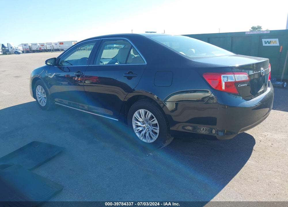 2012 TOYOTA CAMRY LE VIN: 4T4BF1FK9CR166974