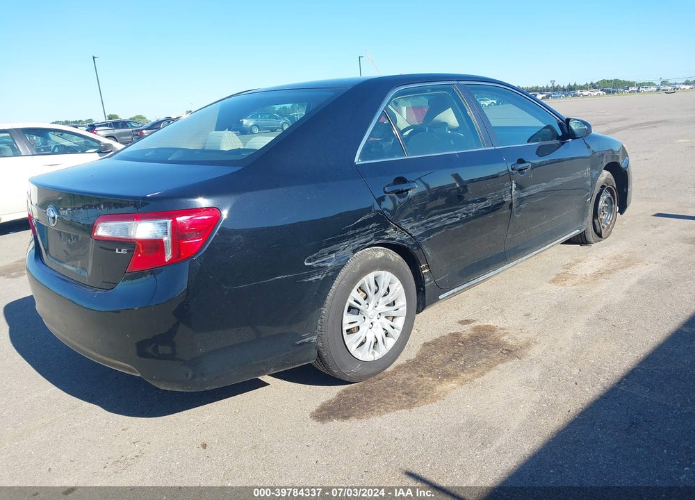 2012 TOYOTA CAMRY LE VIN: 4T4BF1FK9CR166974
