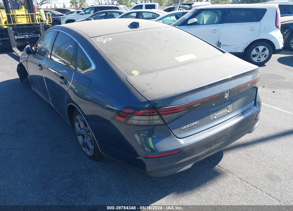 2023 HONDA ACCORD EX VIN: 1HGCY1F37PA055869