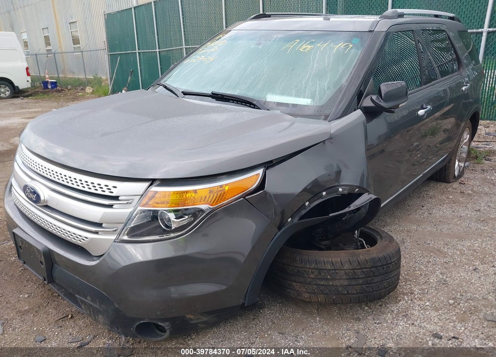 2014 FORD EXPLORER XLT VIN: 1FM5K8D82EGA16449