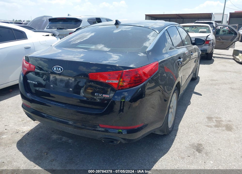 2012 KIA OPTIMA VIN: 5XXGN4A76CG067837
