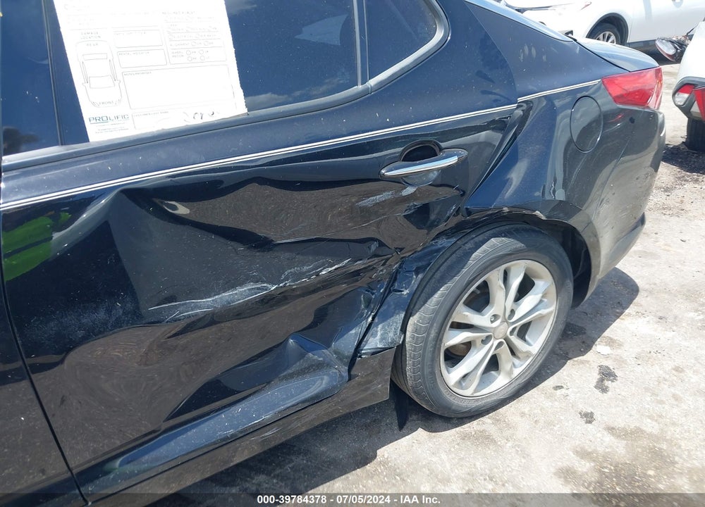 2012 KIA OPTIMA VIN: 5XXGN4A76CG067837