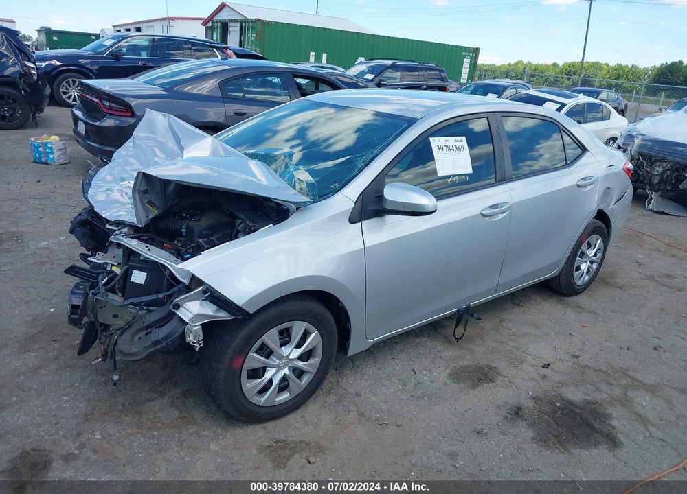 2015 TOYOTA COROLLA L VIN: 5YFBURHE8FP229350