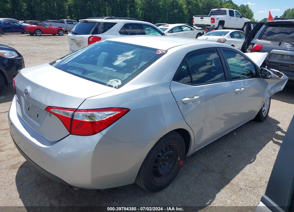 2015 TOYOTA COROLLA L VIN: 5YFBURHE8FP229350