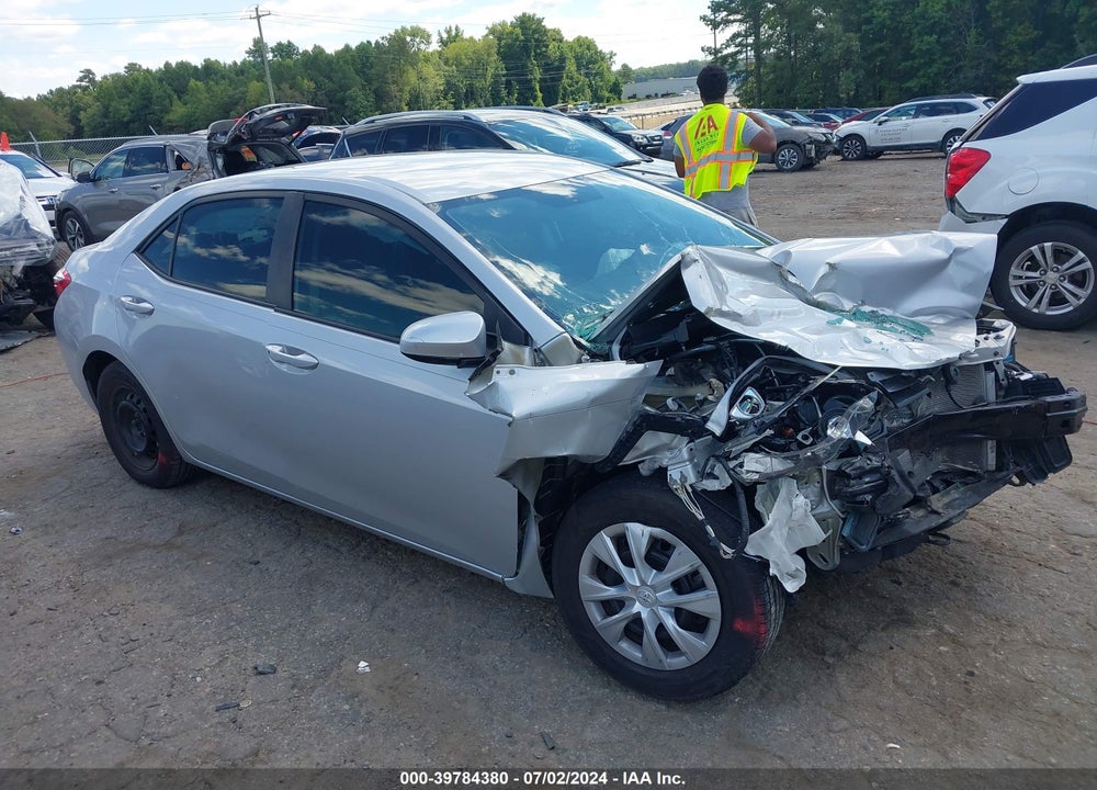 2015 TOYOTA COROLLA L VIN: 5YFBURHE8FP229350