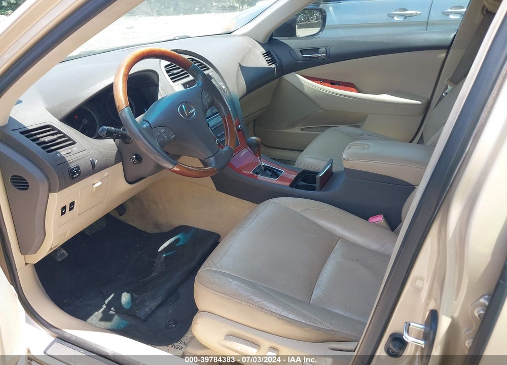 2007 LEXUS ES 350 VIN: JTHBJ46G872102564