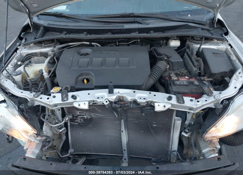 2012 TOYOTA COROLLA LE VIN: 5YFBU4EE6CP051487