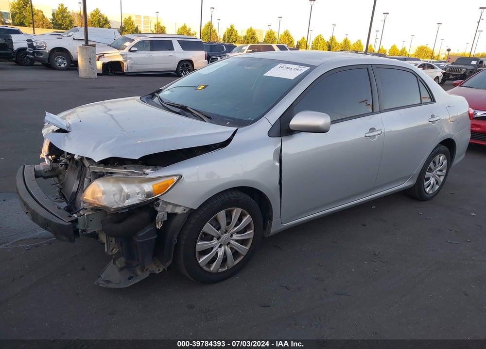 2012 TOYOTA COROLLA LE VIN: 5YFBU4EE6CP051487