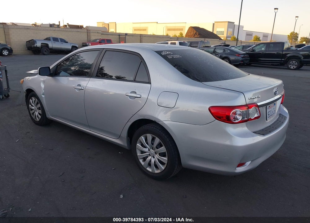 2012 TOYOTA COROLLA LE VIN: 5YFBU4EE6CP051487