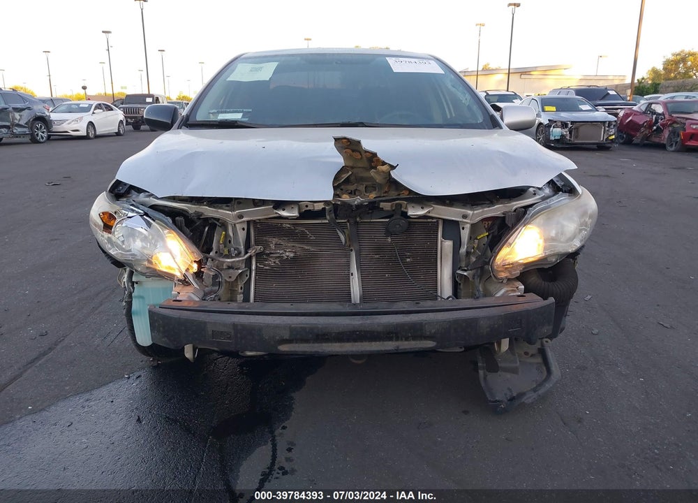 2012 TOYOTA COROLLA LE VIN: 5YFBU4EE6CP051487
