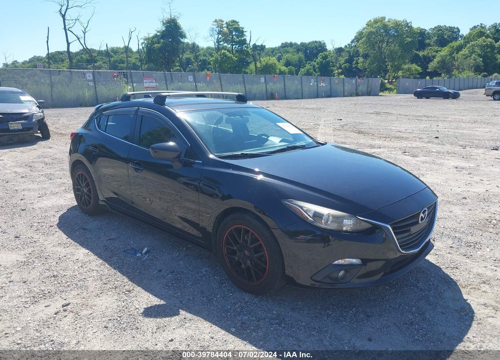 2015 MAZDA 3 I GRAND TOURING VIN: JM1BM1M71F1223094