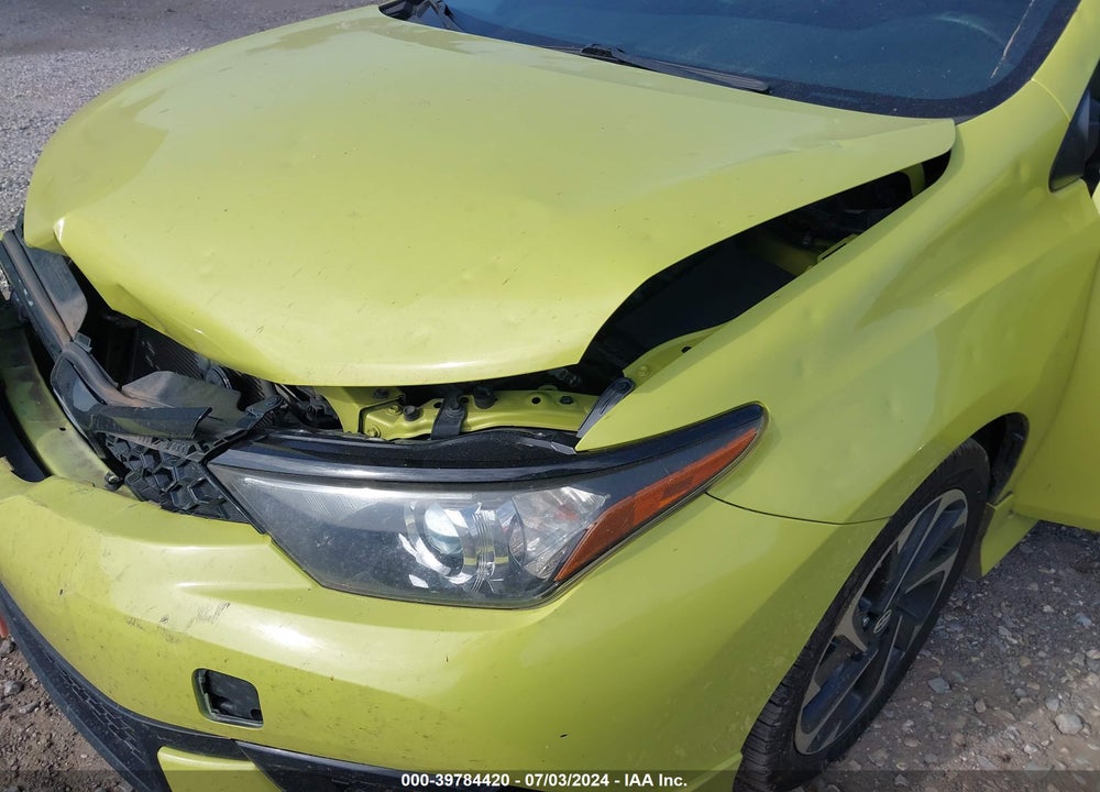 2016 SCION IM VIN: JTNKARJE3GJ516552