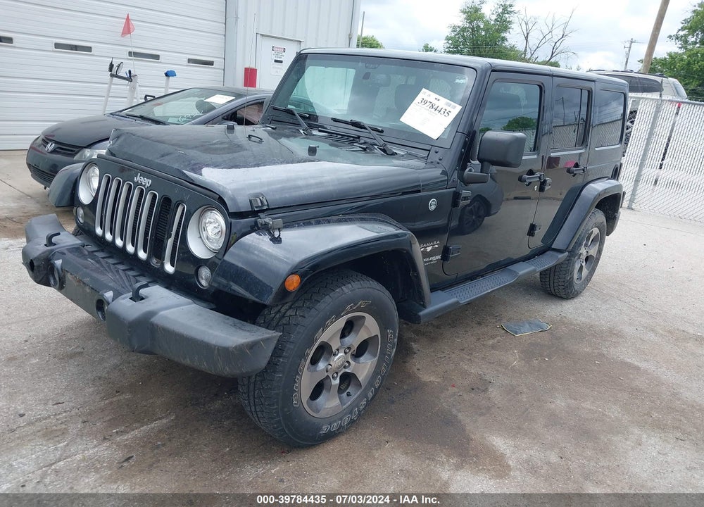 2018 JEEP WRANGLER JK UNLIMITED SAHARA 4X4 VIN: 1C4BJWEGXJL824344
