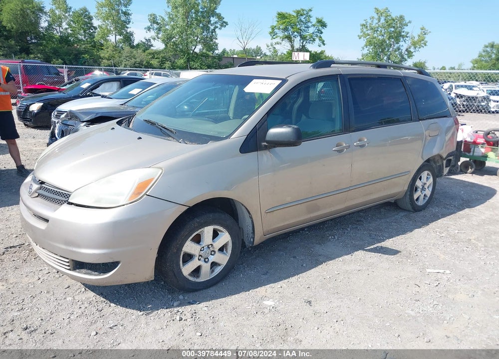 2005 TOYOTA SIENNA LE VIN: 5TDZA23C75S364765