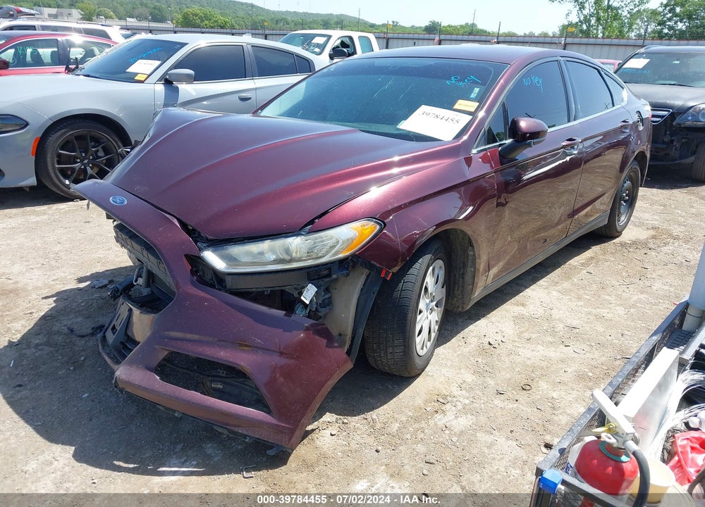 2013 FORD FUSION S VIN: 3FA6P0G71DR191819