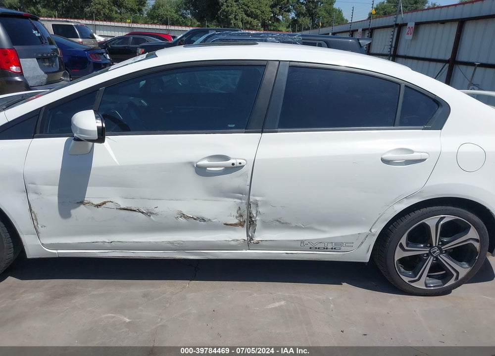 2015 HONDA CIVIC SI VIN: 2HGFB6E57FH707856