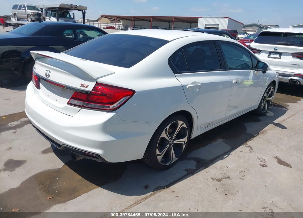 2015 HONDA CIVIC SI VIN: 2HGFB6E57FH707856