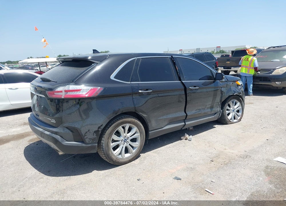 2019 FORD EDGE TITANIUM VIN: 2FMPK3K95KBB89148