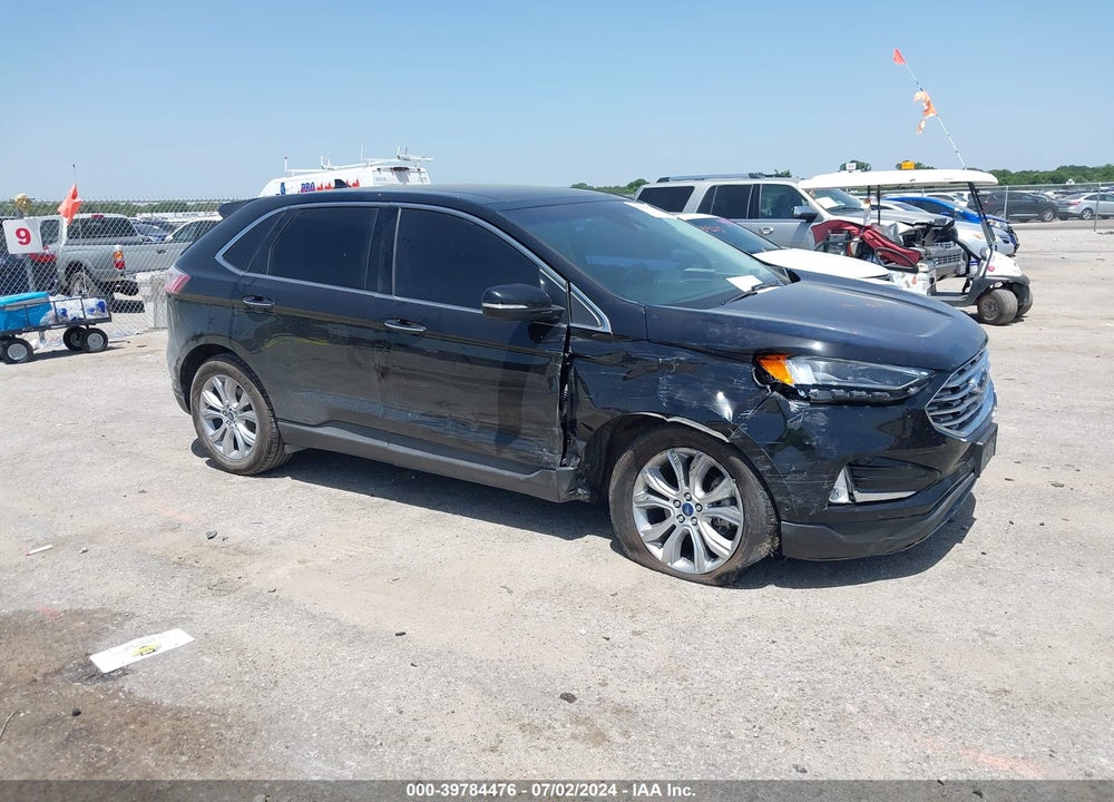 2019 FORD EDGE TITANIUM VIN: 2FMPK3K95KBB89148