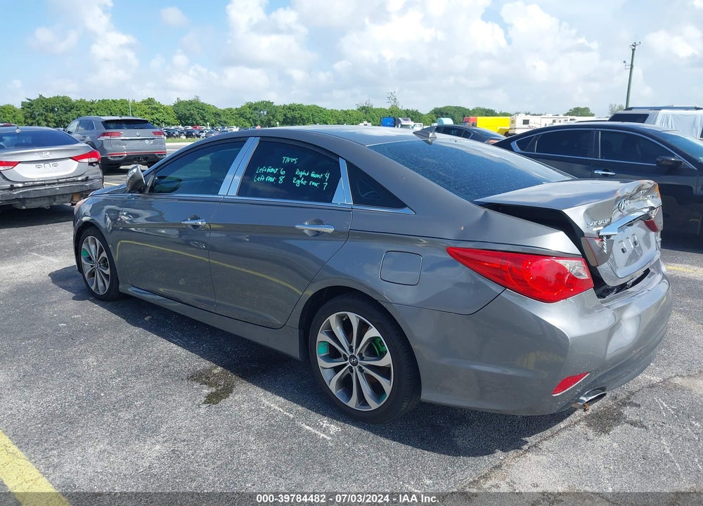 2014 HYUNDAI SONATA VIN: 5NPEC4AB9EH834136