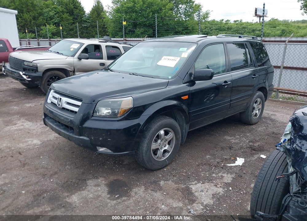 2006 HONDA PILOT EX-L VIN: 5FNYF28596B007438